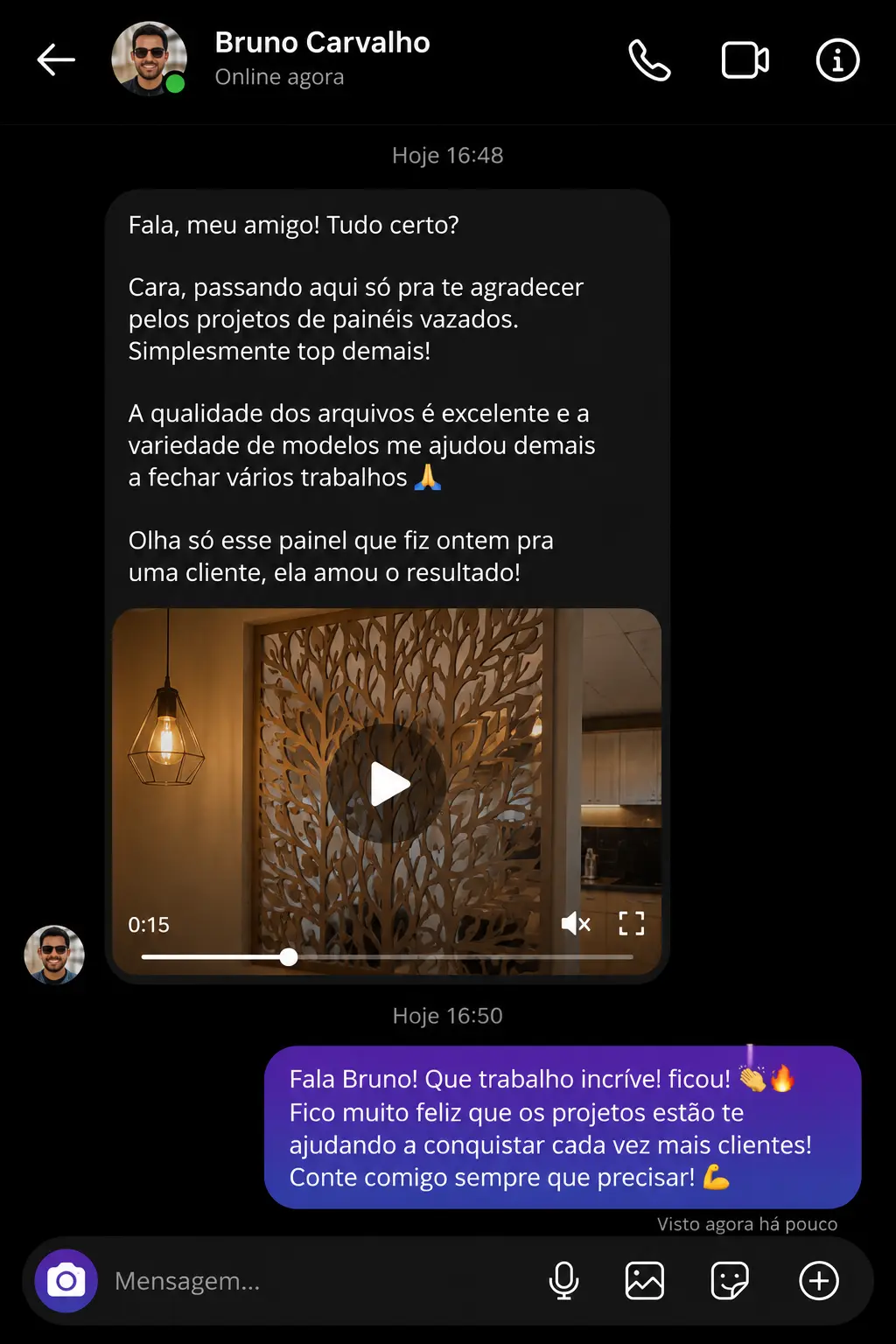 Depoimento WhatsApp 03